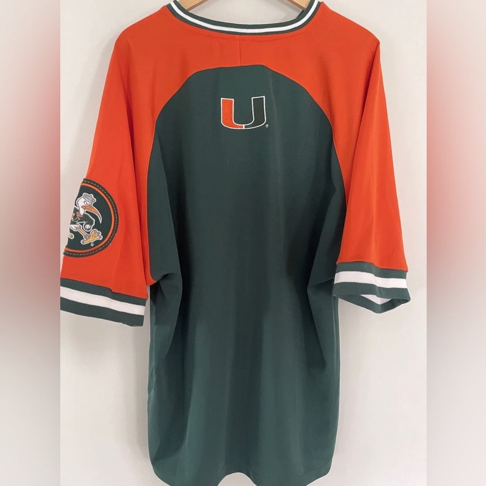 Miami Hurricanes Baseball Jersey. New With Tags. Size XL - Picture 2 of 7
